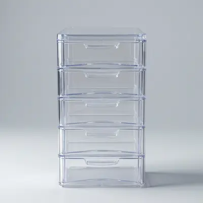 아크릴 화장품 서랍 정리함 다단